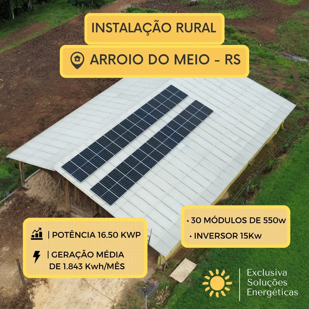 Instalação Rural — Arroio do Meio — RS